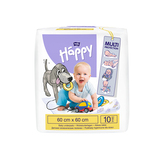 Bella Happy Baby přebalovací podložky 60 x 60 cm 10 ks