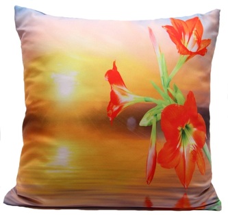 Polštář FLOWER II. MyBestHome 40x40cm  fototisk 3D