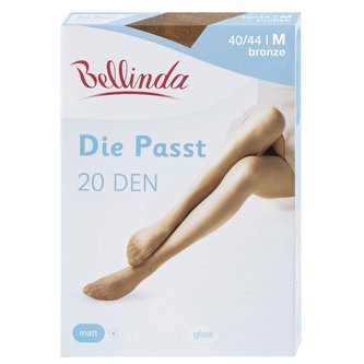 Bellinda punčochové kalhoty DIE PASST 20 DEN, velikost M tmavě tělová 1 ks