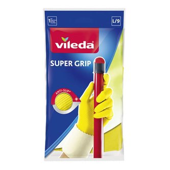 Vileda Rukavice Supergrip, velikost L 1 pár