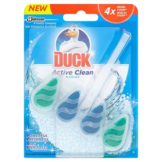 Duck Active Clean závěsný WC čistič s mořskou vůní 38,6 g