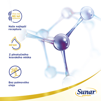 Sunar Premium 4 batolecí mléko 700 g