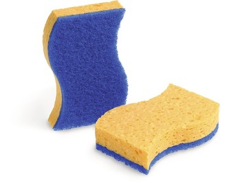 Spontex Viskózní houbičky na nádobí 2 ks