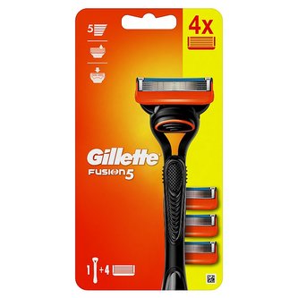 GILLETTE FUSION5 HOLÍCÍ STROJEK + 4 náhradní hlavice GILLETTE FUSION5 HOLÍCÍ STROJEK + 4 náhradní hlavice