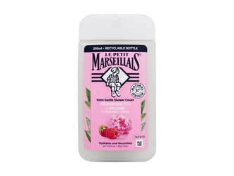 Le Petit Marseillais Extra Gentle Sprchový krém Shower Cream Organic Raspberry & Peony 250 ml pro ženy