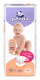Bella Panda plenky 4 Maxi (8 - 18 kg) 42 ks