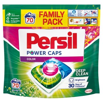 PERSIL Power COLOR DOYPACK kapsle na praní 70 DÁVEK 980 g