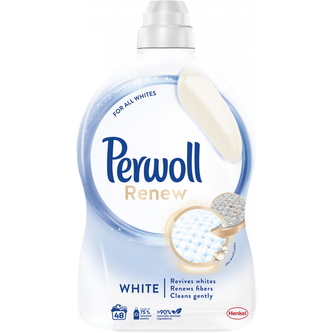 Perwoll Renew White prací gel, 48 praní 2,88 l