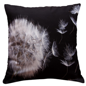 Polštář PAMPELIŠKA II. MyBestHome 40x40cm fototisk 3D motiv odkvétající pampelišky