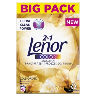 Lenor Gold Orchid Color prací prášek, 43 praní 2,795 kg