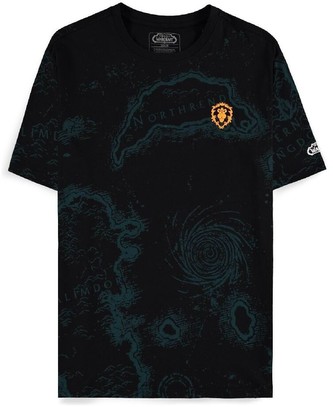 Tričko World of Warcraft - Azeroth Map XL