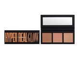 MAC Paletka rozjasňovačů Hyper Real (Glow Palette) 13,5 g Odstín Shimmy Peach woman
