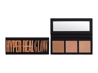MAC Paletka rozjasňovačů Hyper Real (Glow Palette) 13,5 g Odstín Shimmy Peach woman