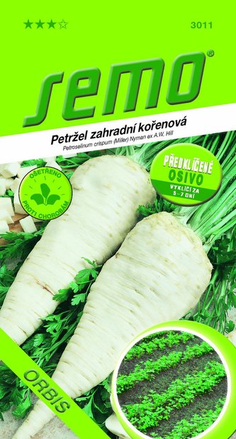 Petržel kořenová - Orbis - série PŘEDKLÍČENÉ OSIVO