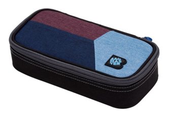 Bagmaster Školní penál CASE DIGITAL 20 C BLUE/RED/LIGHT BLUE