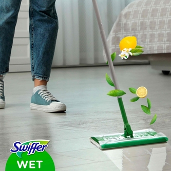 Swiffer Sweeper čisticí ubrousky na podlahu Citrus Fresh 10 ks