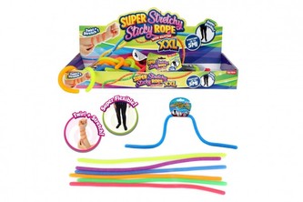 Guma s glitry natahovací elastická 50cm 6 barev (1 ks)