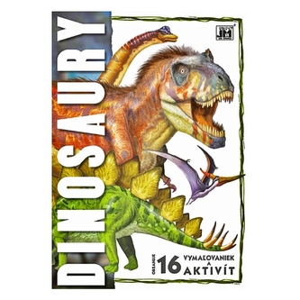 Vymaľovanka A4/ Dinosaury
