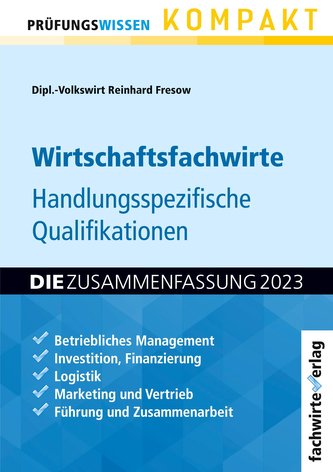 Wirtschaftsfachwirte: Handlungsspezifische Qualifikationen