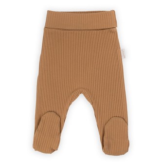 Kojenecké bavlněné polodupačky Nicol Miki hnědá - velikost 80 (9-12m)