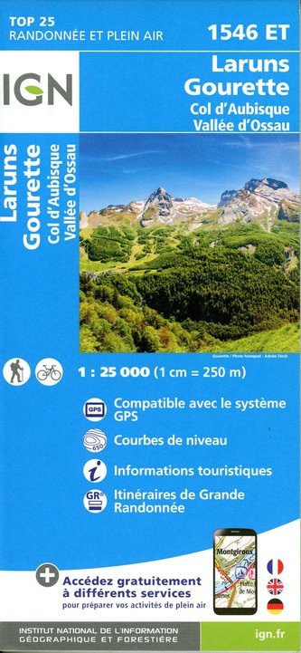 Laruns - Gourette - Col d'Aubisque 1:25 000 Laruns - Gourette - Col d'Aubisque 1:25 000