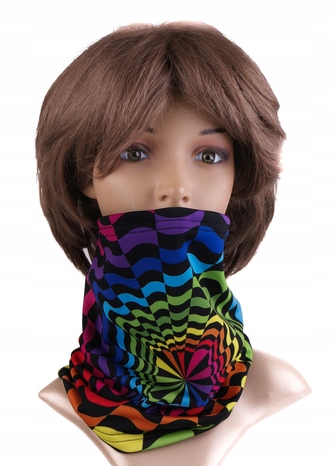 Multifunkční stylový šál - komín 124 - 31x26 cm, GEOMETRO, Mybesthome