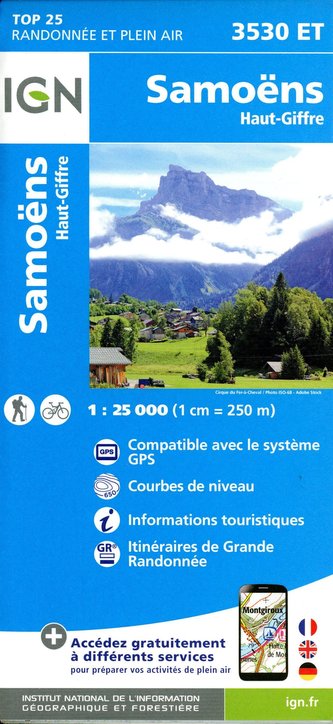Samoëns - Haut Giffre 1:25 000