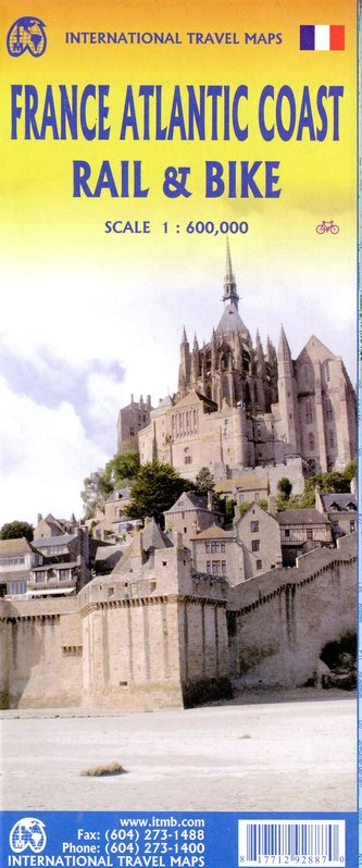 France Atlantic Coast 1:600 000