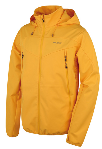 Pánská softshell bunda Sonny M yellow - XXL