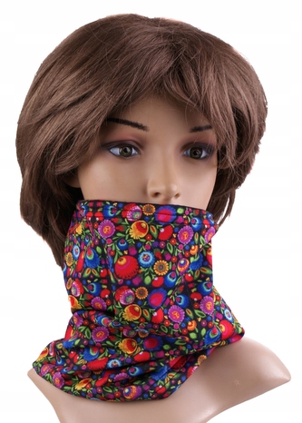 Multifunkční stylový šál - komín 135 - 31x26 cm, FOLKS, Mybesthome