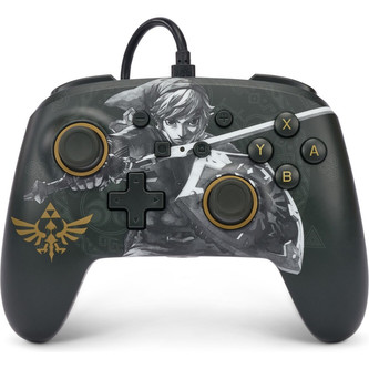 PowerA Enhanced drátový herní ovladač - Battle-Ready Link (Switch)