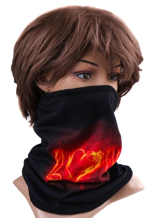 Multifunkční stylový šál - komín 21 - 31x26 cm, LOVE, Mybesthome