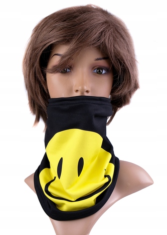 Multifunkční stylový šál - komín 139 - 31x26 cm, SMILE, Mybesthome