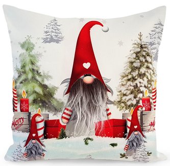 Polštář GNOM s aplikací 40x40cm Mybesthome