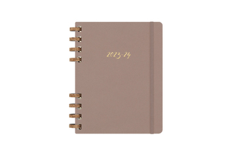 Moleskine Academic spirálový plánovací zápisník Moleskine hnědý XL