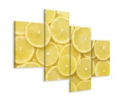 Vícedílné plátno Plátky Citronu