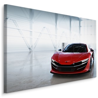 Plátno Červené Sportovní Auto I.