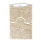 Koupelnová + WC předložka - sada 2 ks BORNEO, béžová, 50x80 cm, 40x50 cm Mybesthome