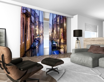 3D dekorační závěs 115V VENICE 2x160x250 cm set 2 kusy MyBestHome