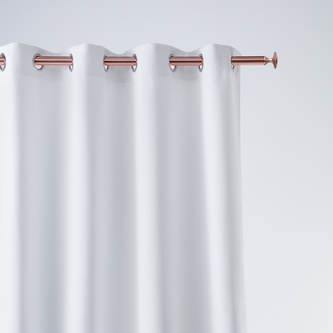 Dekorační závěs s kroužky CARMEN bílá 180x280 cm MyBestHome