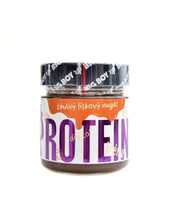 BigBoy - Protein kremo dark nugat 220 g tmavý nugát BigBoy - Protein kremo dark nugat 220 g tmavý nugát