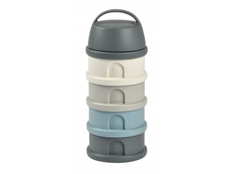 Sada kelímků na sušené mléko / svačinu Mineral Grey / Blue