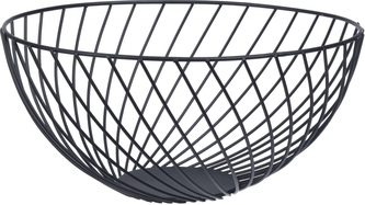 Kovový koš na ovoce 12x25 cm
