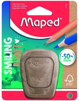 Temperówka Smiling Planet 2 otwory MAPED Temperówka Smiling Planet 2 otwory MAPED