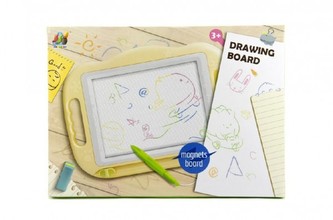 Magnetická tabulka kreslící plast v krabici 47x34x3cm