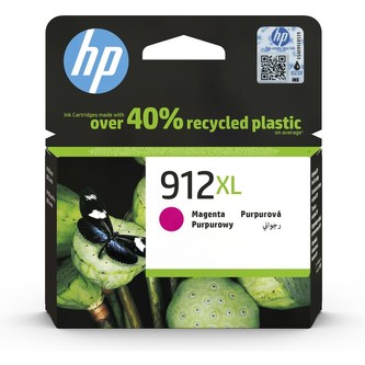 HP 912XL High Yield Magenta Original Ink Cartridge (825 pages) blister
