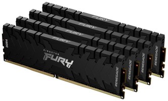 DIMM DDR4 64GB 3600MT/s CL16 (Kit of 4) 1Gx8 KINGSTON FURY Renegade Black