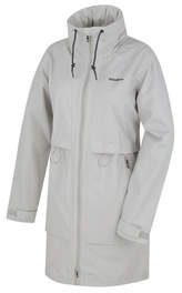 Dámský hardshell kabát Nevr L lt. grey - XS