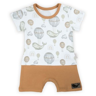 Kojenecký letní bavlněný overal Nicol Miki - velikost 80 (9-12m)