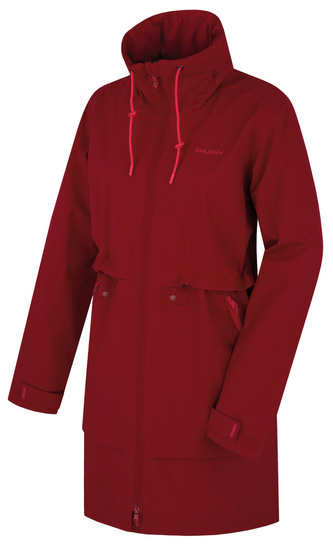Dámský hardshell kabát Nevr L magenta - XL Dámský hardshell kabát Nevr L magenta - XL